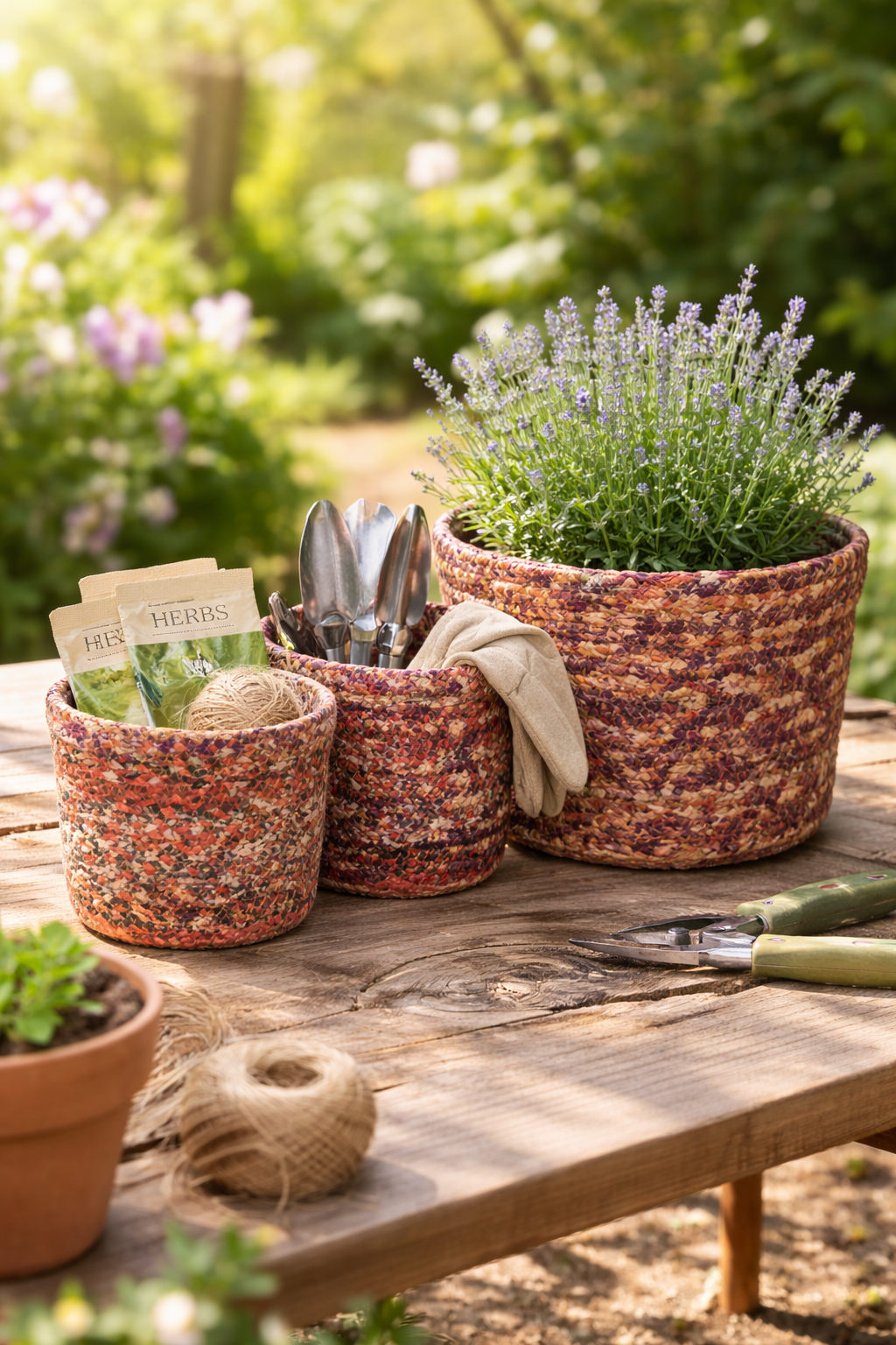Recycled Basket